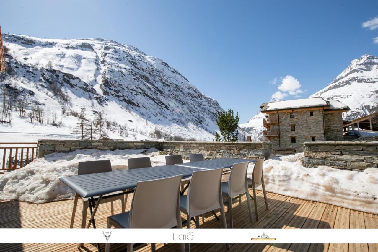 Marmotte 001 - Bel Appartement Avec Grande Terrasse, Aux Pieds Des Pistes Bonneval-sur-Arc Exteriör bild